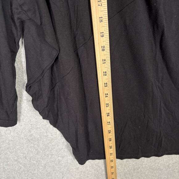 NY 77 Design Top Large Tunic Asymmetric Stretch Flowy Lagenlook Lagom Artsy Boho - Picture 6 of 9